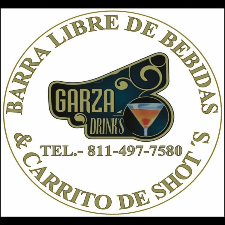 Barra libre y carrito de shots Garza Drinks MTY