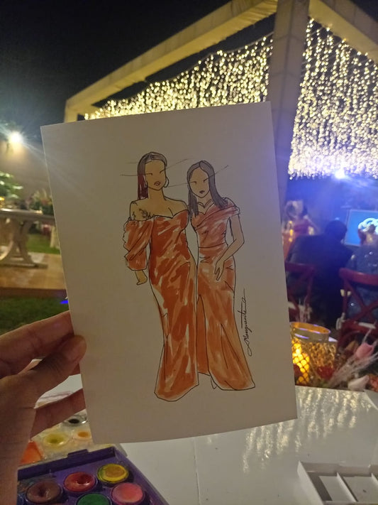 Marguerite Arts Illustración en vivo para bodas y eventos Tamaulipas