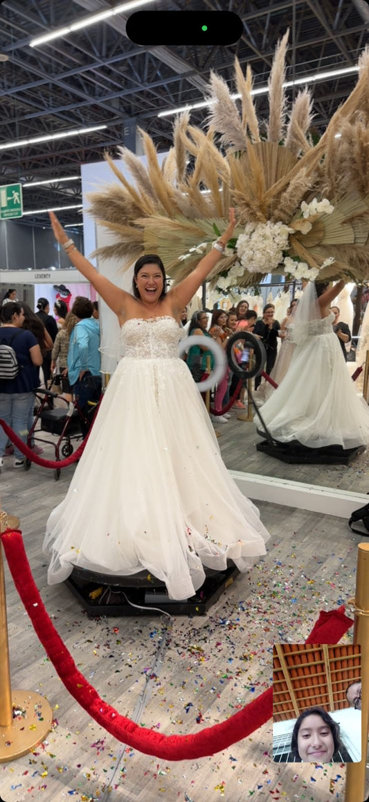 Vestido de Novia Carolina Velazquez MM13 GDL