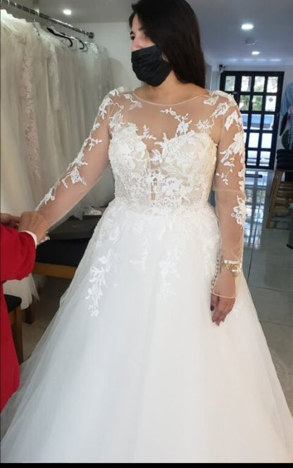 Vestido de Novia Gala novias JP81 GDL