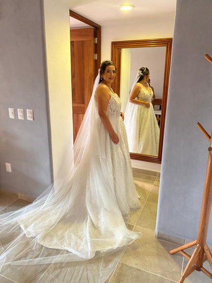 Vestido de Novia  Alta Costura Ivanne AR85 Michoacán