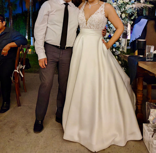 Vestido de Novia Justin Alexander TE90 CDMX