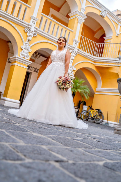 Vestido de Novia Rosa Clará AC86 Puebla