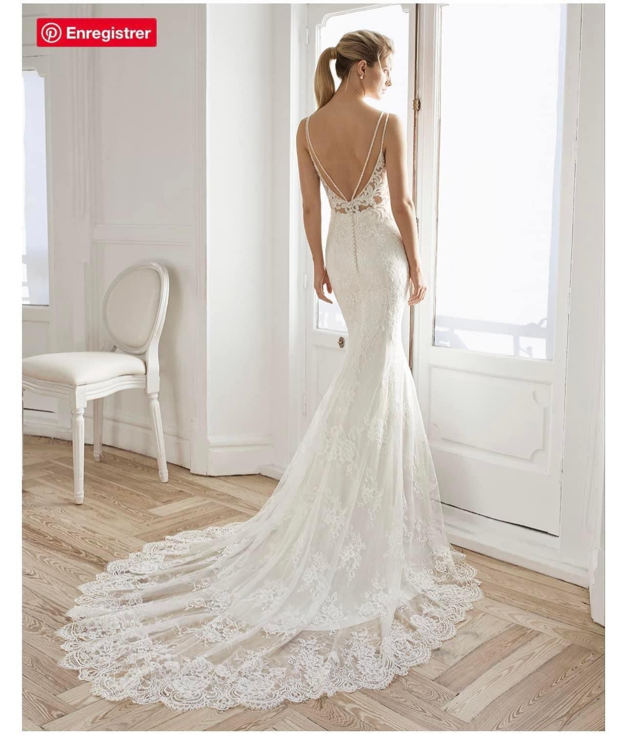 Vestido de Novia Aire Barcelona PA36 GDL