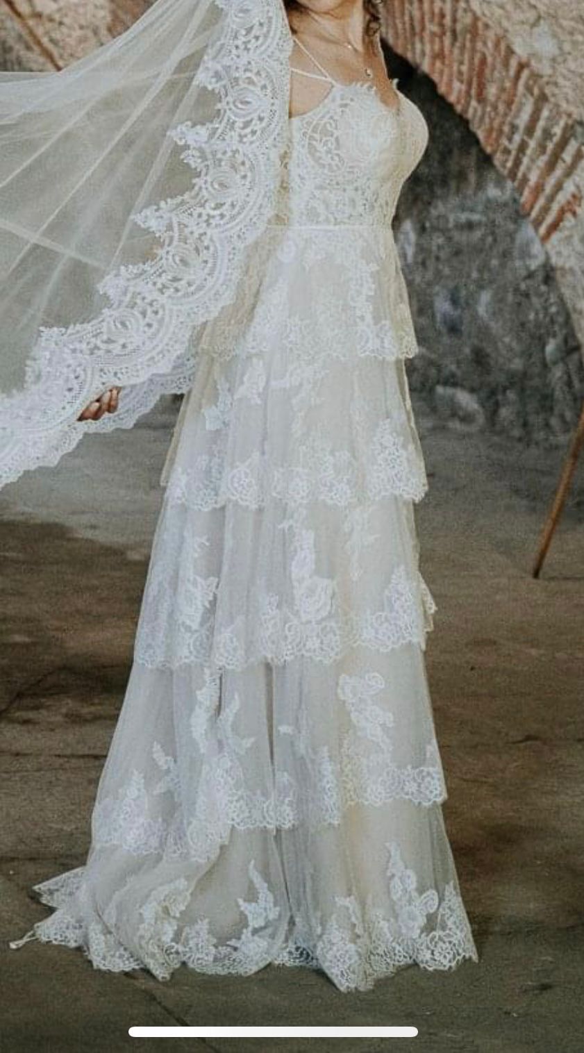 Vestido de Novia Maby Rosas Bridal Shop AS51 Sonora